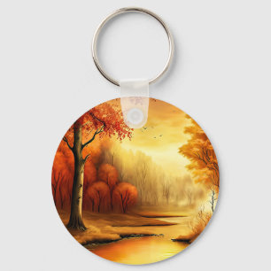 Chaveiro Paintagem do outono-87546