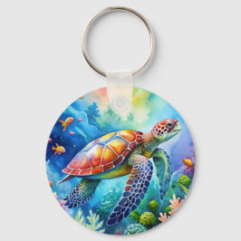 Chaveiro Painted Sea Turtle 