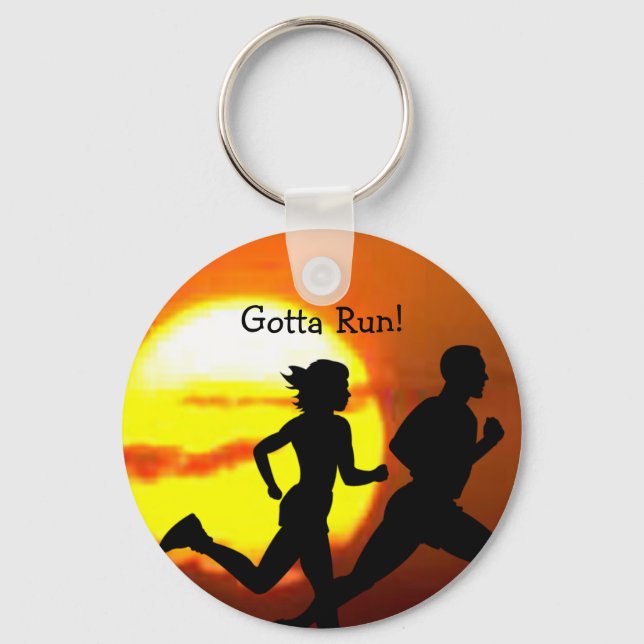 CHAVEIRO PAÍS CRUZADO - GOTTA RUN - STAMP - SUNSET (Frente)