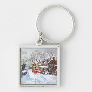 Chaveiro País das maravilhas do inverno