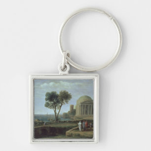 Chaveiro Paisagem com o Aeneas em Delos, 1672