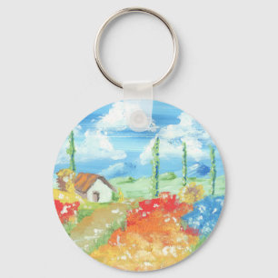 Chaveiro Paisagem da vastidão da Toscana