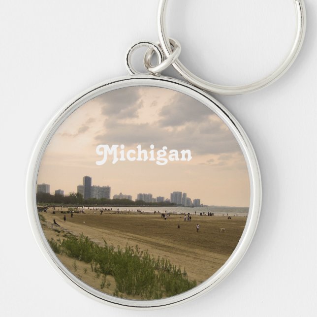 Chaveiro Paisagem de Michigan (Frente)