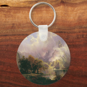 Chaveiro Paisagem de Montanha Rochosa Cenário Majestoso