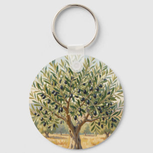 Chaveiro Paisagem de Oliveira Mediterrânea