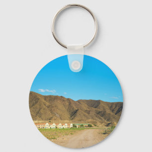 Chaveiro Paisagem desértica em Almeria, Andaluzia, Espanha