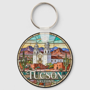 Chaveiro Paisagem Desértica Moderna de Tucson 🌵