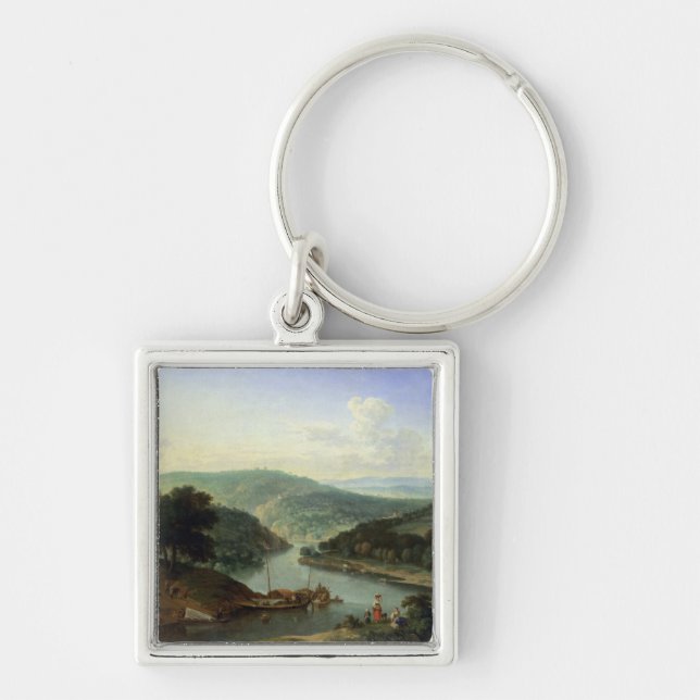 Chaveiro Paisagem do rio, 1697 (Frente)