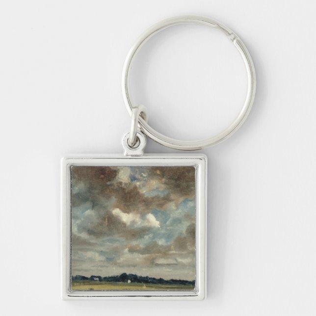 Chaveiro Paisagem extensiva de John Constable | com Clo (Frente)