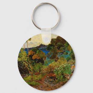 Chaveiro Paisagem Martinica de Paul Gauguin (1887)