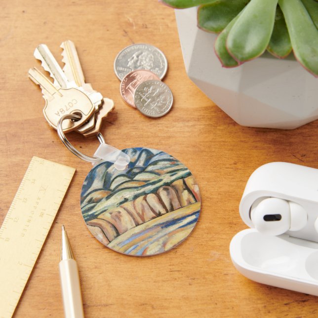 Chaveiro Paisagem, Novo México por Marsden Hartley, Belas A (Mesa)