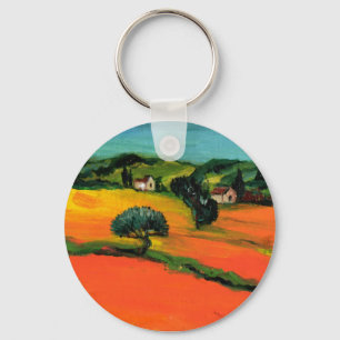 Chaveiro PAISAGEM TUSCÂNDIA, detalhes