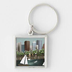 Chaveiro Paisagem urbana