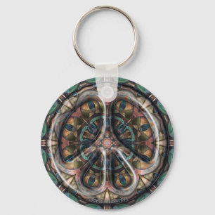 Chaveiro Paisley persegue a paz