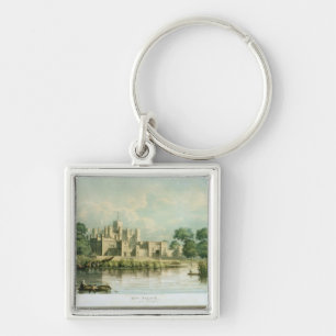 Chaveiro Palácio de Kew como visto de Brentford, gravado