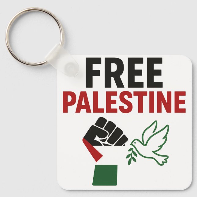 Chaveiro palasfina livre (Frente)