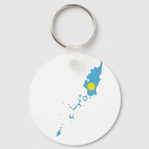 Chaveiro Palau embandeira o mapa