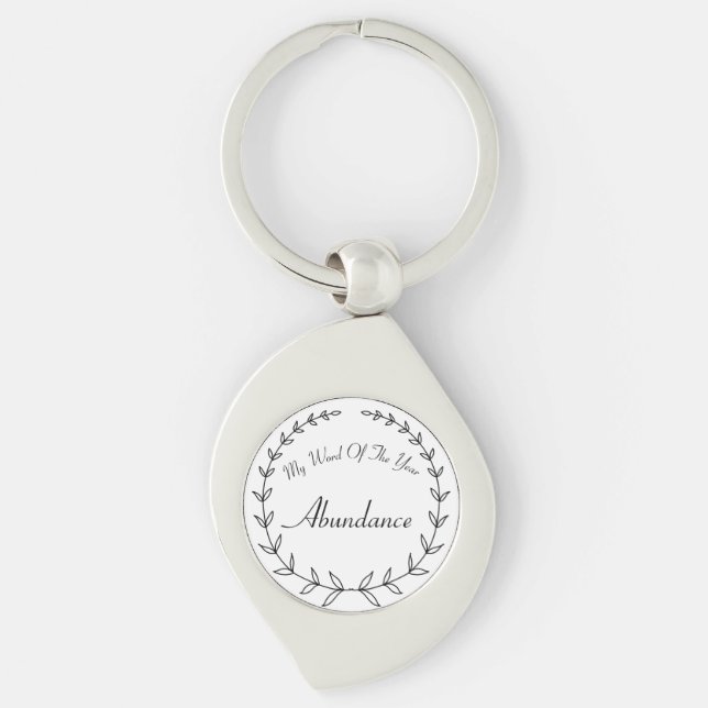 Chaveiro Palavra do Ano (Frente)