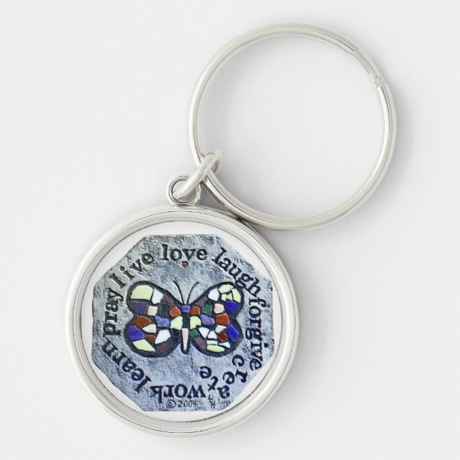 Chaveiro Palavras da Cadeia-Chave da Sabedoria (Frente)