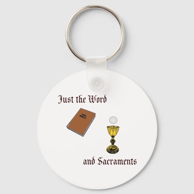 Chaveiro Palavras e Sacramentos (Frente)