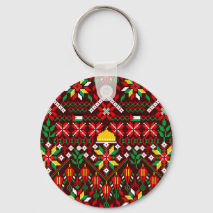 Chaveiro Palestina Tatreez Embroderia Tradicional