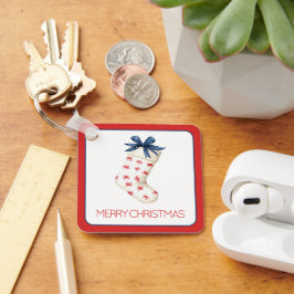 Chaveiro Palha de Natal do Caranguejo Vermelho Costeiro