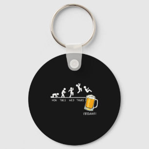 Chaveiro Palito Engraçado Pulando Cerveja Dias Da Semana Se