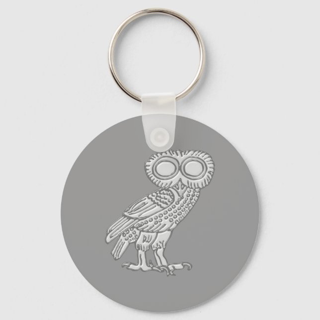 Chaveiro Pallas Athene Athena Eule (Frente)