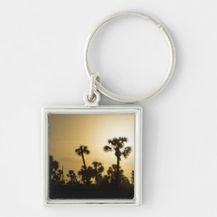 Chaveiro Palma de cacau Silhouette