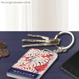 Chaveiro Palma tropical | Bem-vindo | Aluguer De Férias