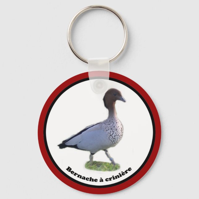 Chaveiro palmipèdes d'ornement (bernache à criniè) (Frente)
