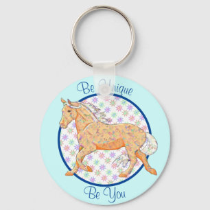 Chaveiro Palomino Laranja (azul/roxo)