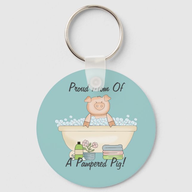 Chaveiro Pampered Piggy (Frente)