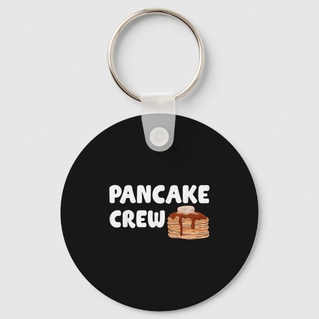 Chaveiro Pancake Crew Funny Pancake Lover Pancake Christmas (Frente)