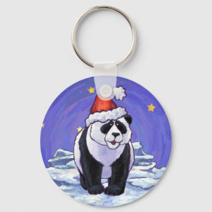 Chaveiro Panda Bear Christmas