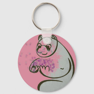 Chaveiro Panda Bear Love