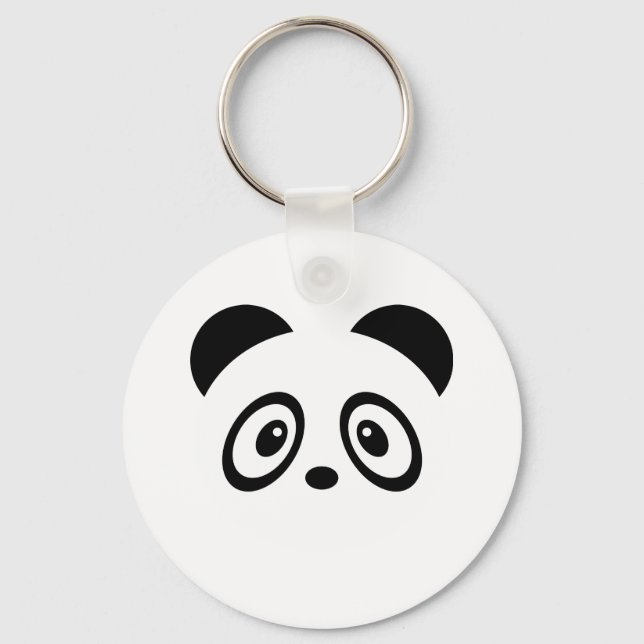 Chaveiro Panda branca (Frente)