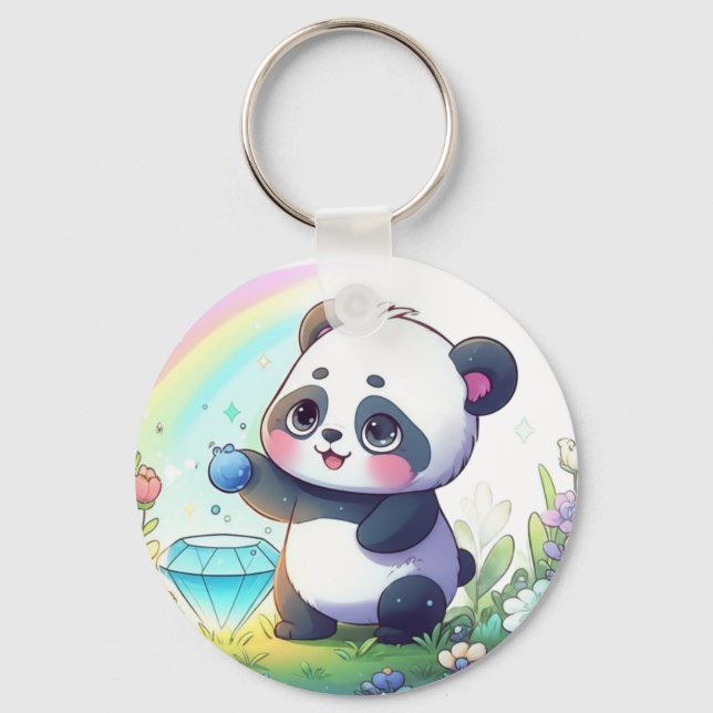Chaveiro Panda com Berries Plush Toy (Frente)