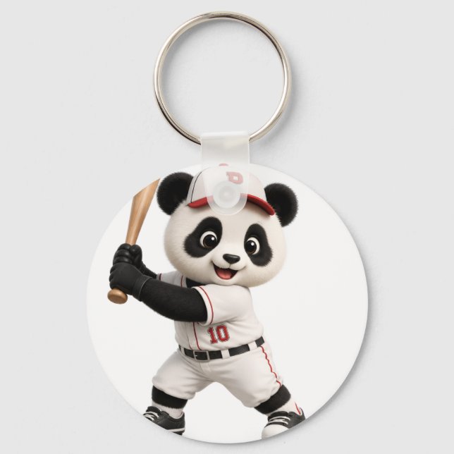 Chaveiro Panda de beisebol  (Frente)