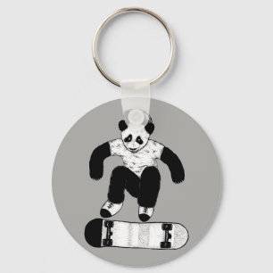Chaveiro Panda de Skate