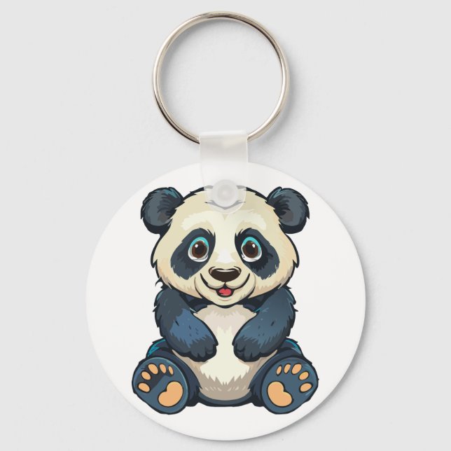 Chaveiro Panda gigante (Frente)