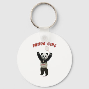 Chaveiro Panda Girl Badminton