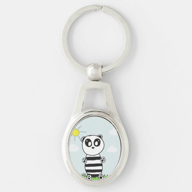 Chaveiro Panda Kids (Frente)