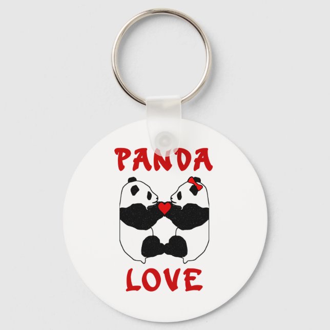 Chaveiro Panda Love (Frente)