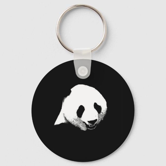 Chaveiro Panda Pop Art (Frente)