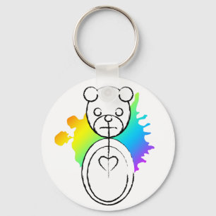 Chaveiro Panda Splatz.