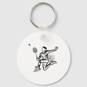 Chaveiro Panda Tocando Tartaruga Jogadora De Badminton
