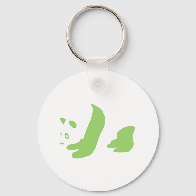 Chaveiro Panda (Verde) (Frente)