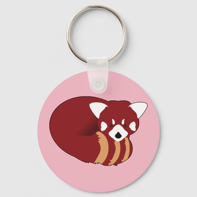 Chaveiro Panda Vermelho (Frente)
