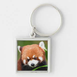 Chaveiro Panda Vermelho Fofo